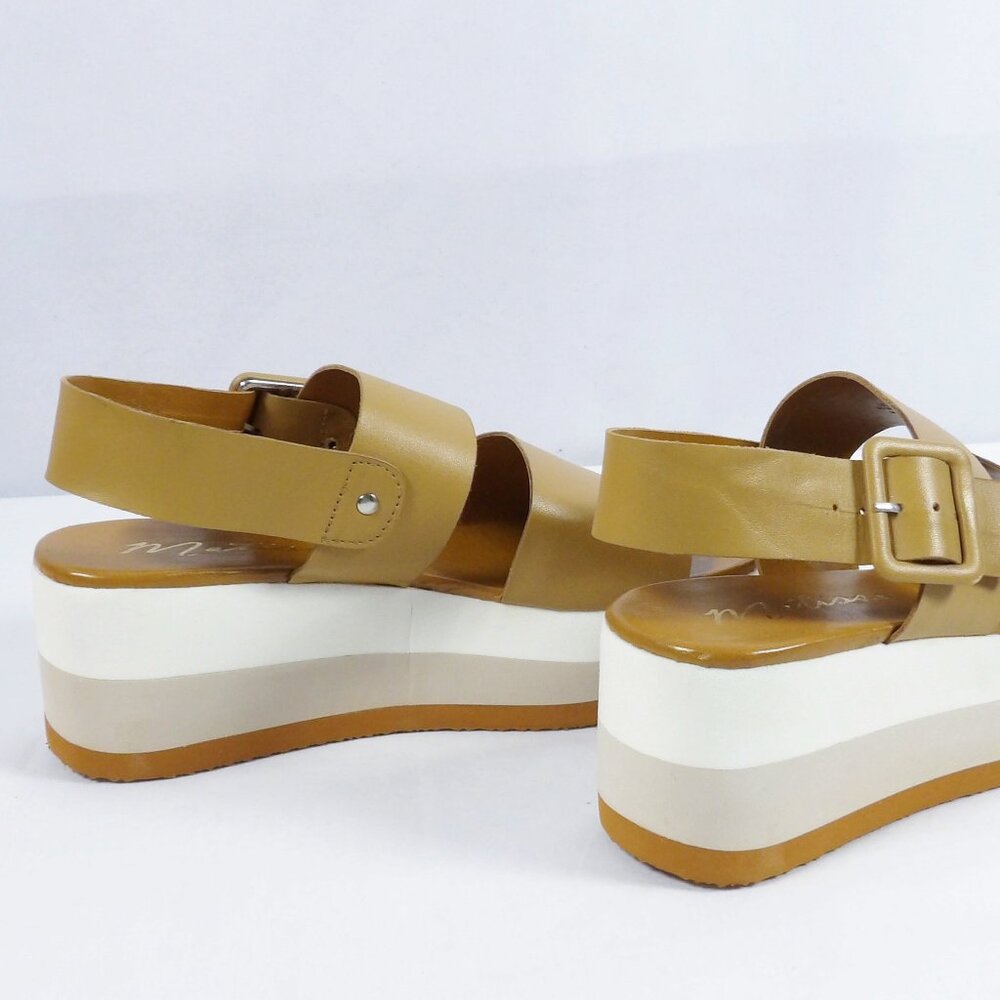 Matisse JAMs Double Strap Platform Sandal TAN New in Box - Picture 8 of 14